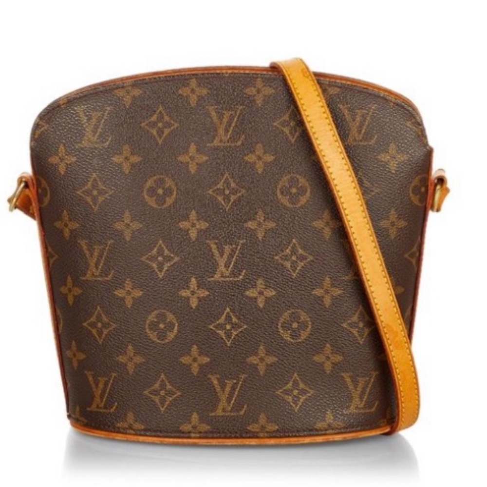 Louis Vuitton Vintage Drouot Monogram Canvas Crossbody Bag